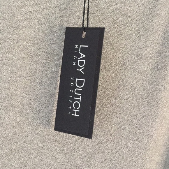 Lady Dutch Long Light Gray Dress - Picture 5 of 8